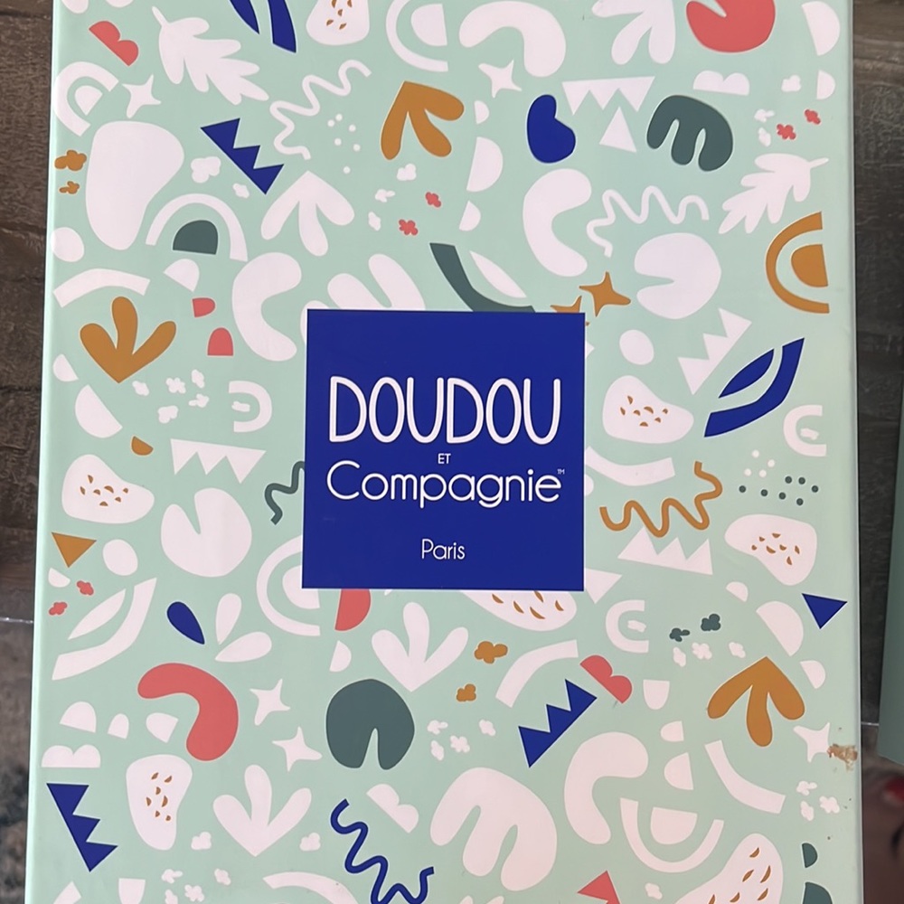 🧸 NWT Doudou et Compagnie Dragon Lovey Baby Comforter Plush w/ Box